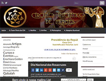 Tablet Screenshot of cih.org.br